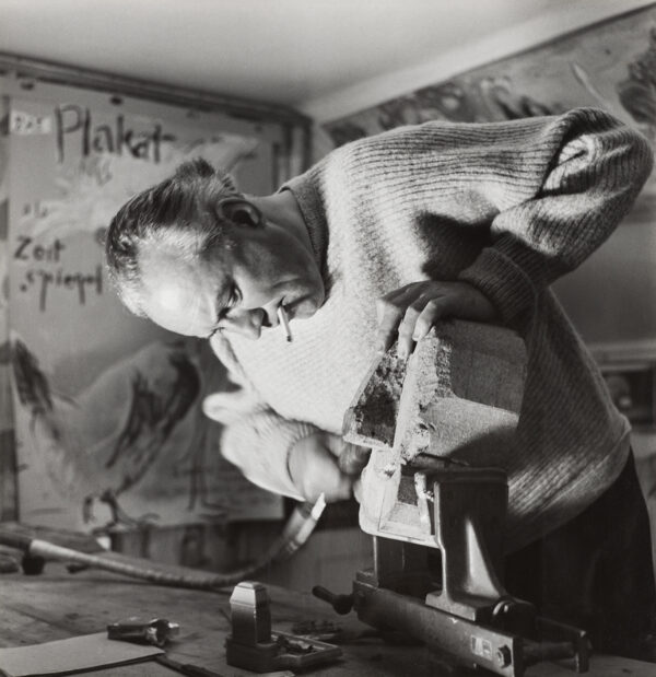 Fred Schneckenburger (1902-1966), directeur de l'usine d'abrasifs Schweizer Schmirgel- & Schleifindustrie, Frauenfeld