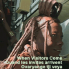 When Visitors Come – Quand les invités arrivent – Ovaryange tji veya / Rina Sherman
