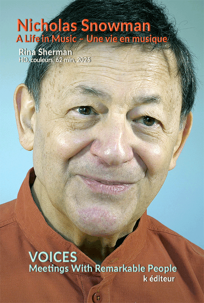 Philippe Apeloig, Une lettre dans l'espace / Rina Sherman VOICES, rencontres avec des personnes remarquables