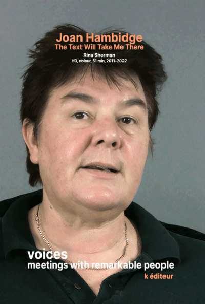 JoanHambidgecorr_bigcropupscaleweb.png Joan Hambidge, The Text Will Take Me There / Rina Sherman